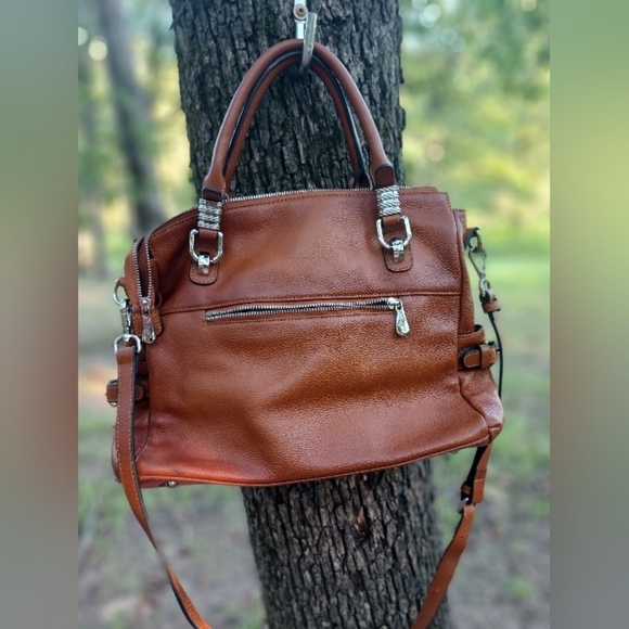S Zone Leather Bag - Picture 1 of 8